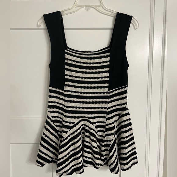 Free People | Sleeveless Knit Peplum Top - Picture 2 of 4
